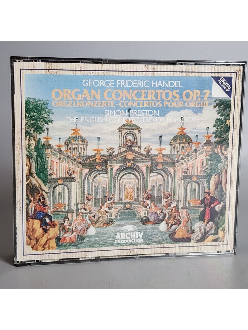 Handel Organ Concertos Op. 7 - 2 CD Set Preston Pinnock The English Concert